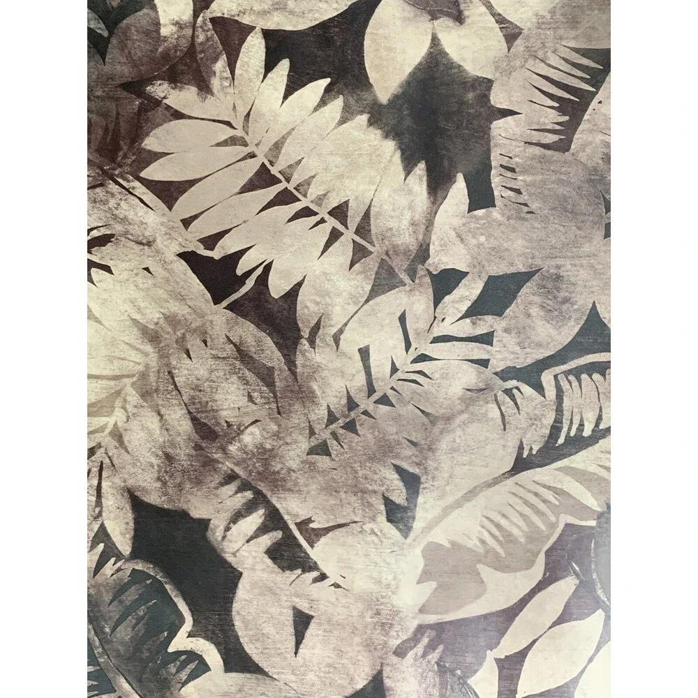 Vintage Seabrook Fern Wallpaper Large Pattern Seabrook Floral 4 count